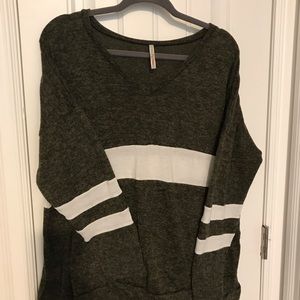 Oversized V-neck Sweater